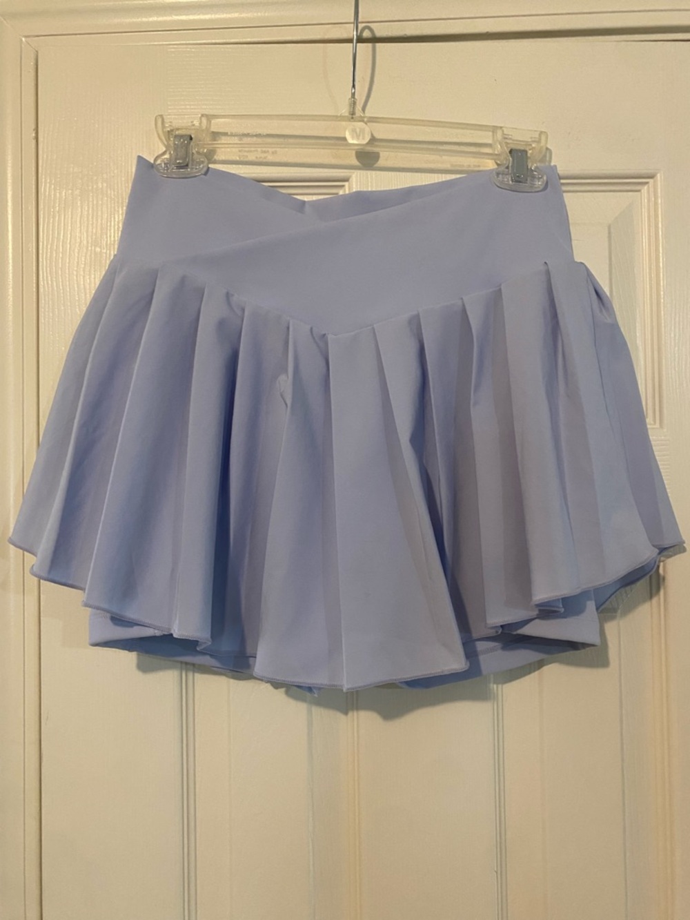 Popflex Periwinkle Twirl Pleated Skirt Skort M